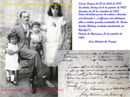 HistoricasLuizAntonioDeFrança