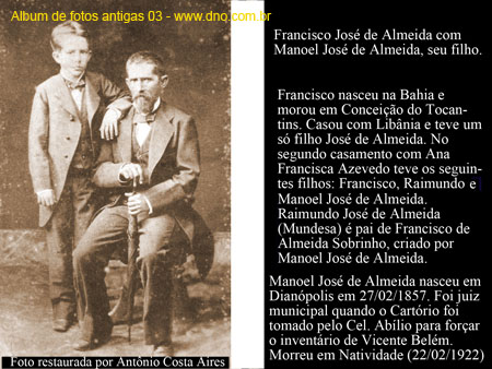 HistoricasManoelJoseAlmeidaFransicoJoseAlmeida